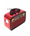 Nostaljik Radyo Bluetooth Bağlantılı Müzik Kutusu Ahşap