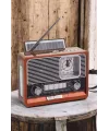 Nostaljik Radyo Usb,aux Ve Sd Kart Girişli Bluetooth Bağlantılı