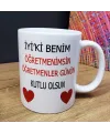 Öğretmene Hediye Kupa Bardak