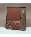Öğretmenler Günü Hediyesi Kutulu Deri Defter Kalem Seti