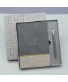 Öğretmenler Gününe Özel Deri Defter Ve Kalem Set