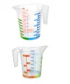 Ölçü Kabı Dereceli Renkli 1000 Ml + 300 Ml Set