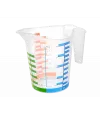 Ölçü Kabı Dereceli Renkli 1000 Ml + 500 Ml Set