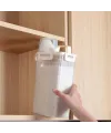 Ölçü Kabı Kapaklı Bakliyat Saklama Kabı - Kulplu Tasarım - 1800 ml