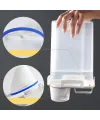 Ölçü Kabı Kapaklı Bakliyat Saklama Kabı - Kulplu Tasarım - 1800 ml