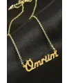 Ömrüm İsimli Kolye (Kişiye Özel)