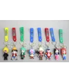 One Piece Karışık Karakterler Silikon Anahtarlık