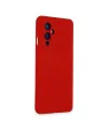 One Plus 9 Kılıf Nano İçi Kadife Silikon - Kırmızı