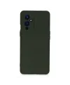 One Plus 9 Kılıf Nano İçi Kadife Silikon - Koyu Yeşil