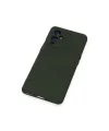 One Plus 9 Kılıf Nano İçi Kadife Silikon - Koyu Yeşil