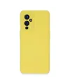 One Plus 9 Kılıf Nano İçi Kadife Silikon - Sarı