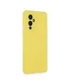 One Plus 9 Kılıf Nano İçi Kadife Silikon - Sarı
