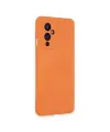 One Plus 9 Kılıf Nano İçi Kadife Silikon - Turuncu