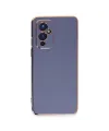 One Plus 9 Kılıf Volet Silikon - Mavi