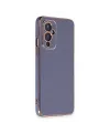 One Plus 9 Kılıf Volet Silikon - Mavi