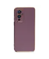 One Plus 9 Kılıf Volet Silikon - Mor