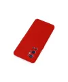 One Plus 9 Pro Kılıf Nano İçi Kadife Silikon - Kırmızı