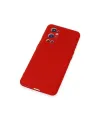 One Plus 9 Pro Kılıf Nano İçi Kadife Silikon - Kırmızı