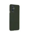One Plus 9 Pro Kılıf Nano İçi Kadife Silikon - Koyu Yeşil