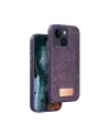 Onegif Apple İphone 14 Bright Simli Kapak - Derin Mor