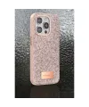 Onegif Apple İphone 14 Bright Simli Kapak - Gümüş