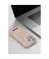 Onegif Apple İphone 14 Bright Simli Kapak - Pembe