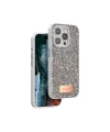 Onegif Apple iPhone 14 Pro Bright Simli Kapak - Gold