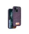 Onegif Apple iPhone 15 Bright Simli Kapak - Derin Mor