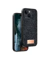 Onegif Apple iPhone 15 Bright Simli Kapak - Siyah