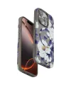 Onegif Apple İphone 15 Pro Max Flower Series Magsafe Kapak - Gri