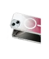 Onegif Apple İphone 15 Sora Simli Magsafe Kapak - Kırmızı