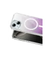 Onegif Apple İphone 15 Sora Simli Magsafe Kapak - Mor