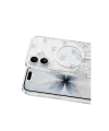 Onegif Apple iPhone 16 Misk Simli Magsafe Kapak - Desen 3