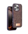 Onegif Apple iPhone 16 Pro Bright Simli Kapak - Derin Mor