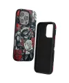 Onegif Apple İphone 16 Pro Flower Series Magsafe Kapak - Siyah