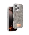 Onegif Apple iPhone 16 Pro Max Bright Simli Kapak - Çöl Titanyum