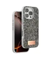 Onegif Apple iPhone 16 Pro Max Bright Simli Kapak - Gümüş