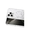Onegif Apple İphone 16 Pro Max Misk Simli Magsafe Kapak - Desen 1