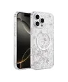 Onegif Apple İphone 16 Pro Max Misk Simli Magsafe Kapak - Desen 2
