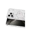 Onegif Apple iPhone 16 Pro Max Misk Simli Magsafe Kapak - Desen 2