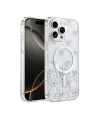 Onegif Apple İphone 16 Pro Max Misk Simli Magsafe Kapak - Desen 3