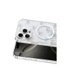 Onegif Apple iPhone 16 Pro Max Misk Simli Magsafe Kapak - Desen 3