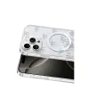 Onegif Apple İphone 16 Pro Max Misk Simli Magsafe Kapak - Desen 3