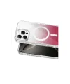 Onegif Apple İphone 16 Pro Max Sora Simli Magsafe Kapak - Kırmızı