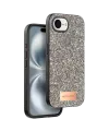 Onegif Apple iPhone 16E Bright Simli Kapak - Gold