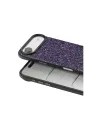 Onegif Apple İphone 17 Air Bright Simli Kapak - Derin Mor