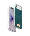 Onegif Apple İphone 17 Air Bright Simli Kapak - Koyu Yeşil