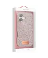 Onegif Apple İphone 17 Air Bright Simli Kapak - Lila