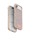Onegif Apple İphone 17 Air Bright Simli Kapak - Pembe