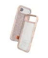 Onegif Apple iPhone 17 Air Bright Simli Kapak - Pembe